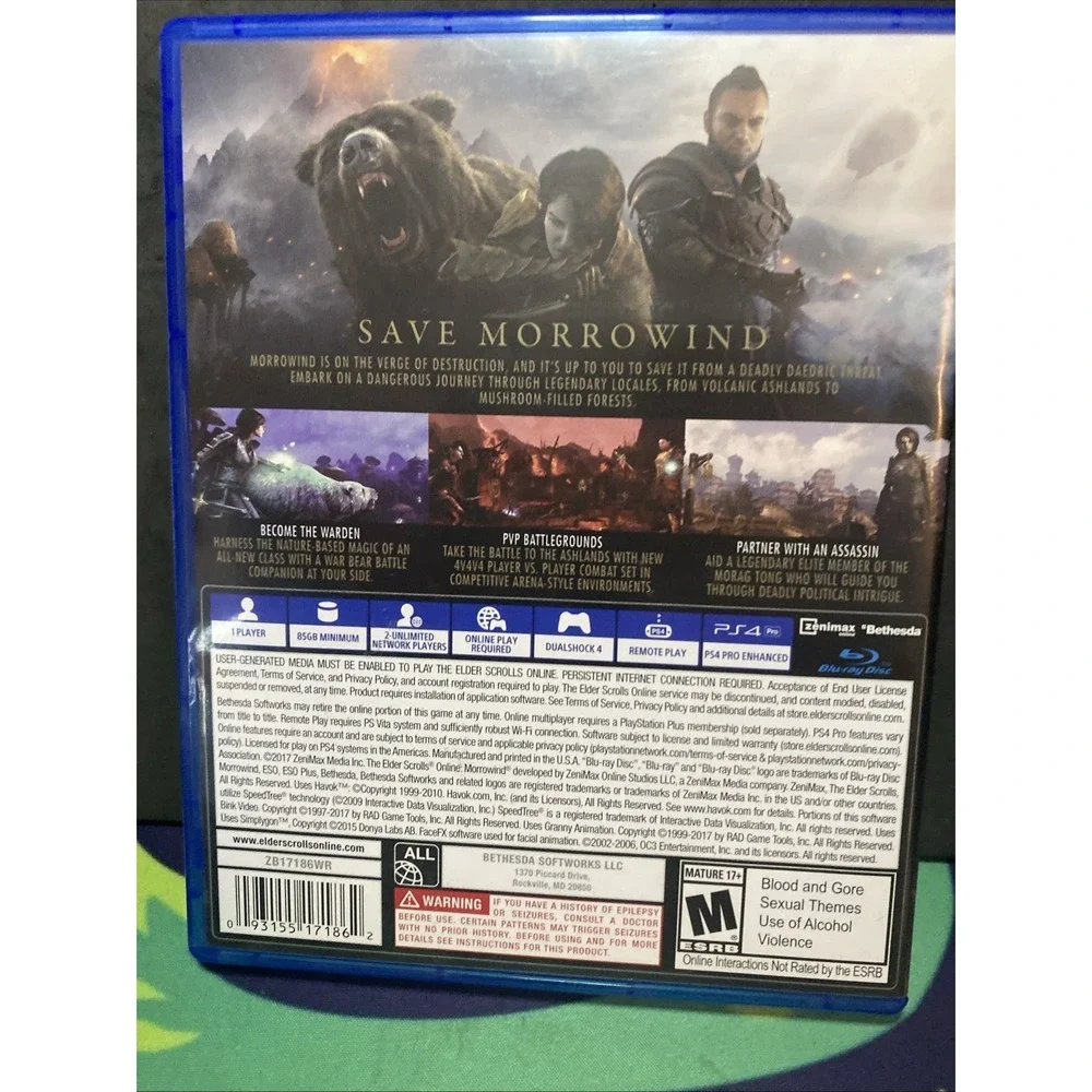 The Elder Scrolls Online: Morrowind - Sony PlayStation 4